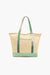 America & Beyond - Sea Shell Beaded Boat Tote