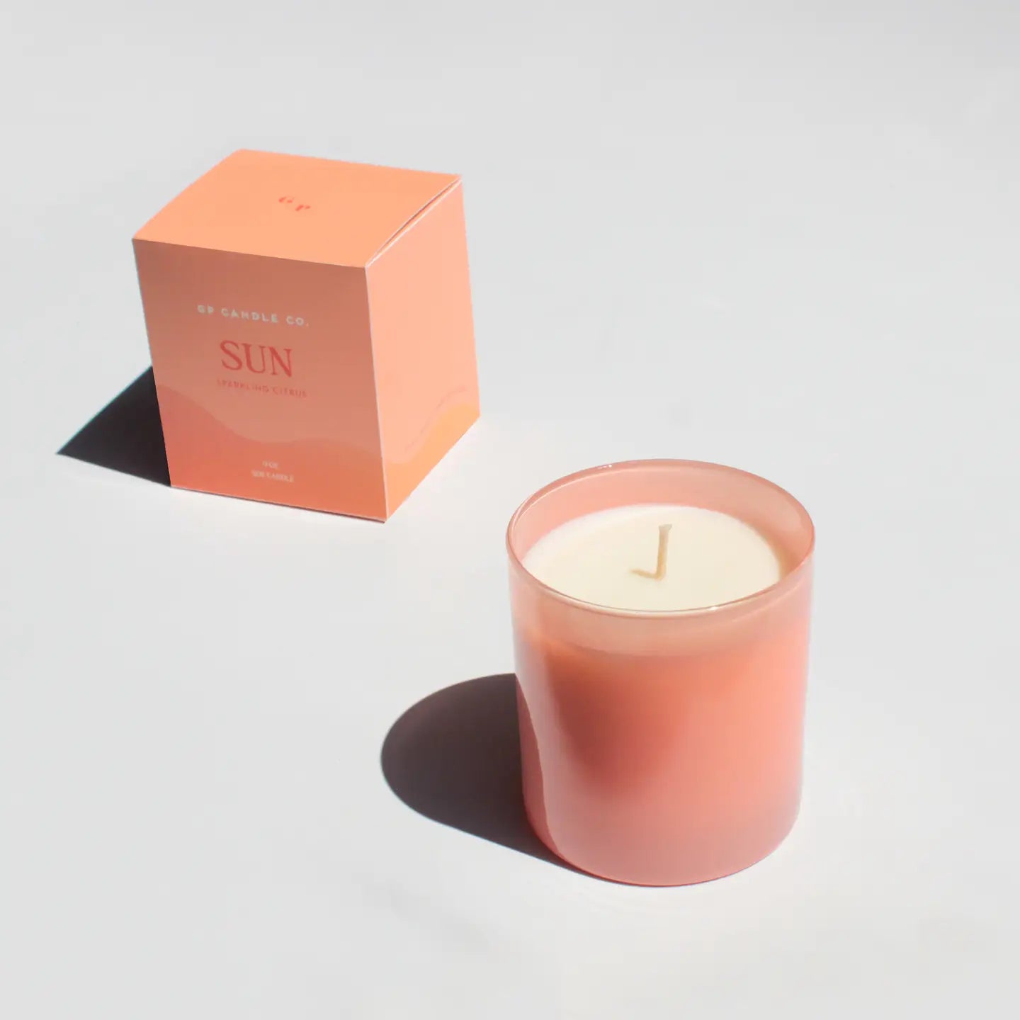 GP Candle Co. - Sun 9 oz. Hue Candle (Sparkling Citrus)