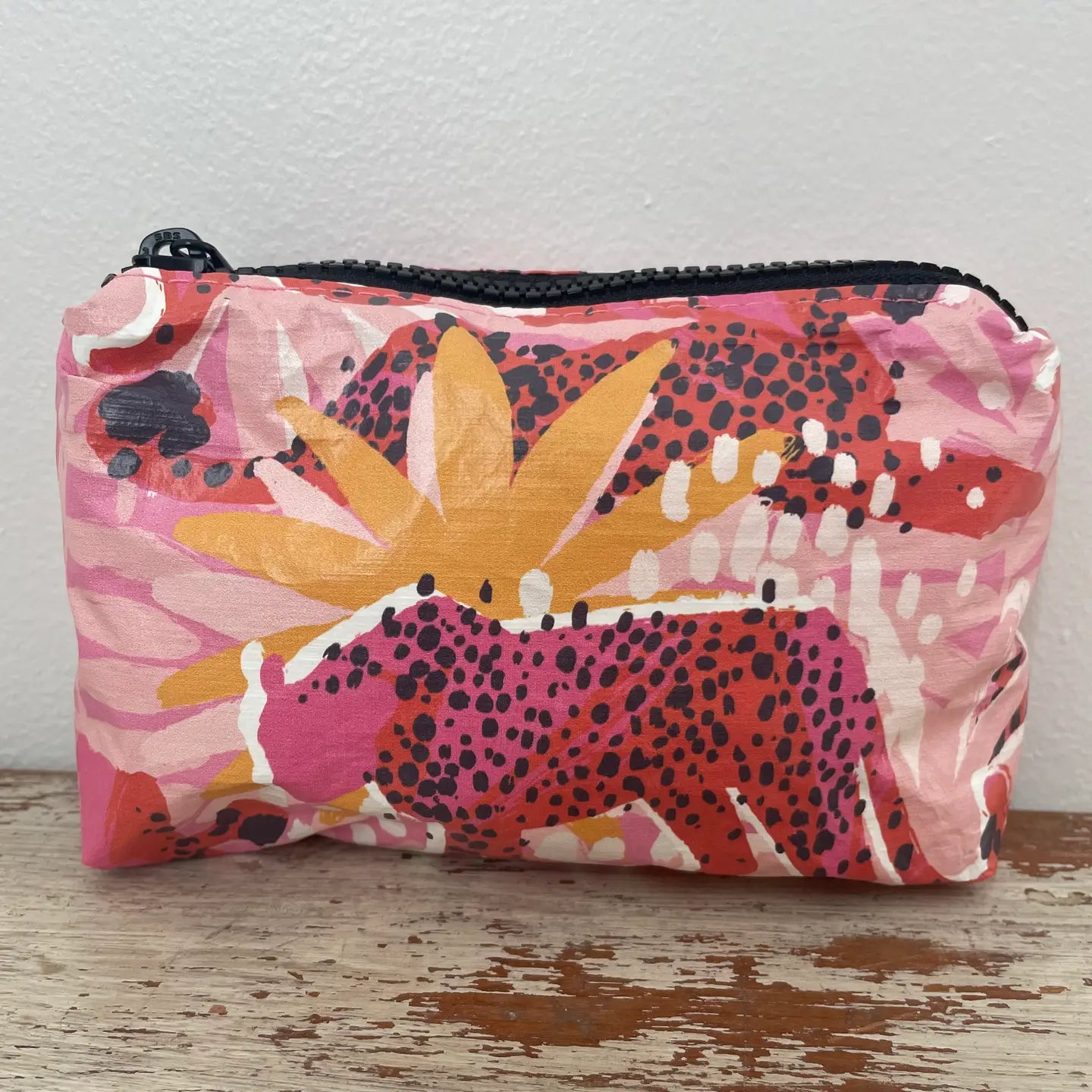Wai Beachwear - Mini Beach Pouch - Wild Chita Pink - Water Resistant (Add-On)