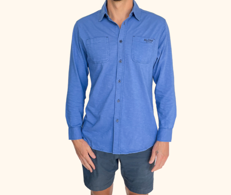 Aloha Modern - LS Button Down (Add-On)