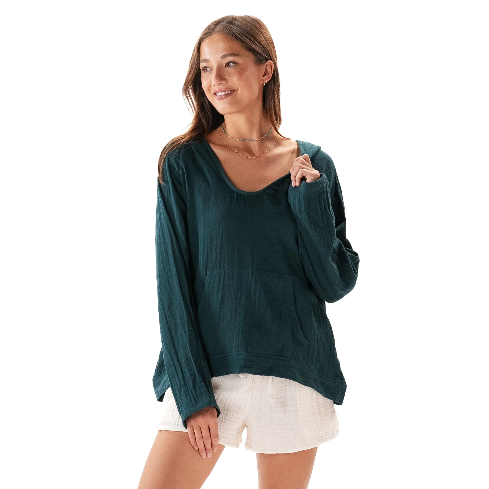Lotus & Luna - Rainforest Baja Pullover (Add-On)