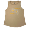 Beachly - Beach Daisy Tank - Vintage Sand