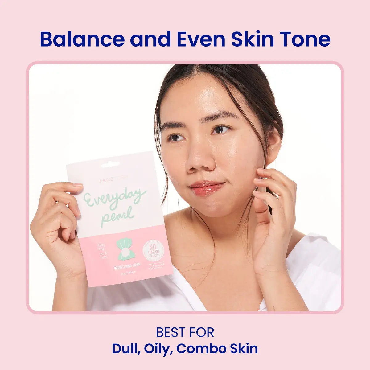 FaceTory - Everyday Pearl Brightening Face Mask