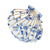 Coastal Blue Seashell Claw Clip - Small