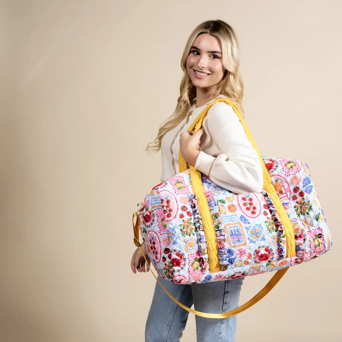 The Darling Effect - On-The-Go Quilted Weekender Bag–Ciao Bella