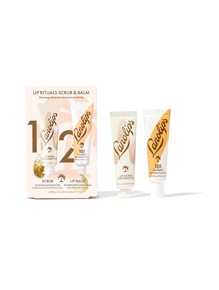 Lanolips - Lip Rituals Scrub & Balm Coconutter