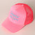 Coastal Cowgirl Embroidered Mesh Back Baseball Cap - Neon Pink