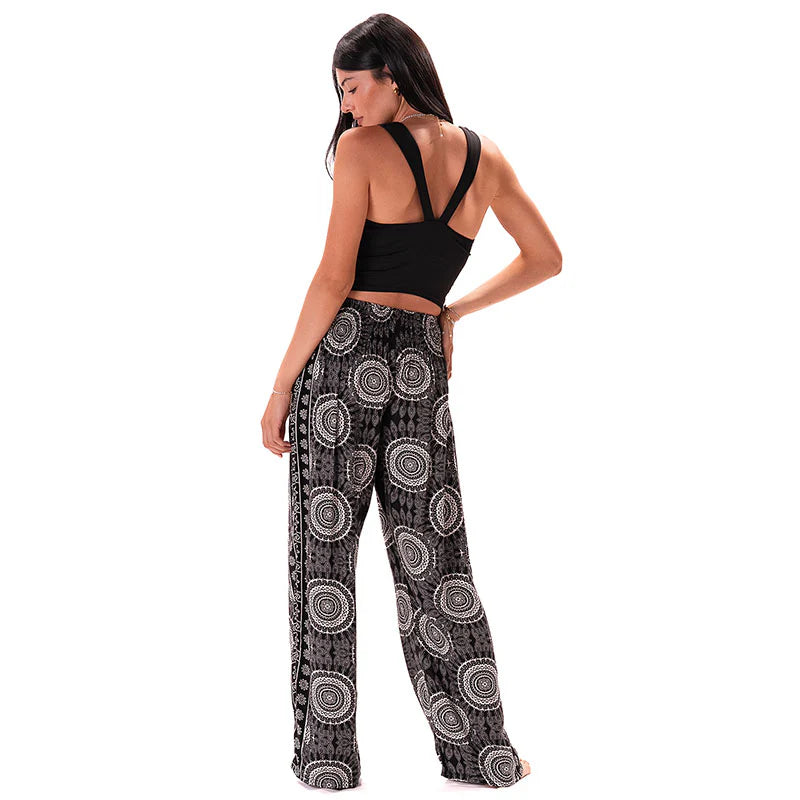 Lotus and Luna - Bondi Printed Wide Leg Pants