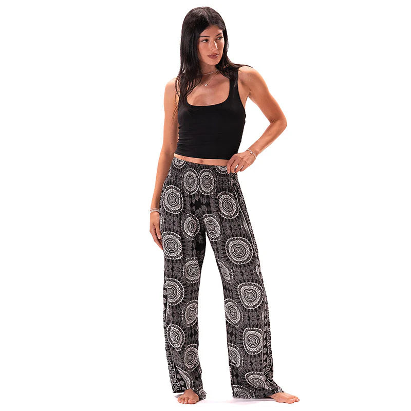 Lotus and Luna - Bondi Printed Wide Leg Pants