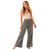 Lotus and Luna - Granite Wide Leg Cotton Pants