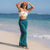 Lotus & Luna - Verdigris Wide Leg Cotton Pants (Add-On)