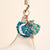 The Darling Effect - Mini Mirror Bag Charm-Seashell