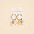 The Darling Effect - Signature Hoop Earrings–Shell Belle
