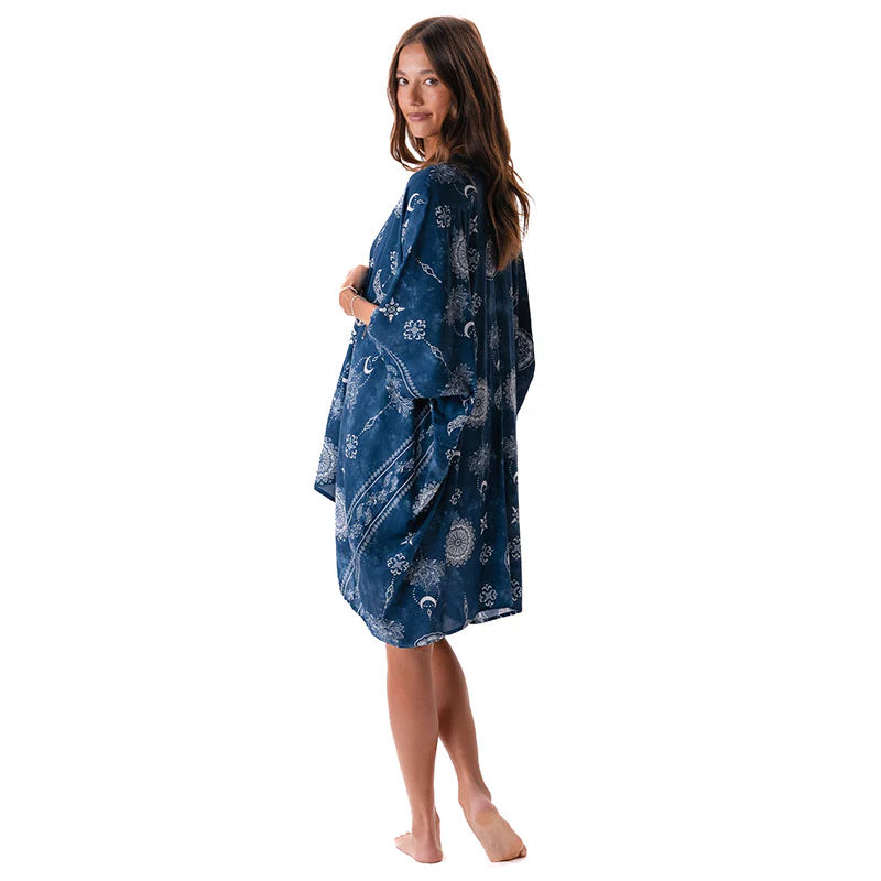 Lotus and Luna - Nova Blue Kimono