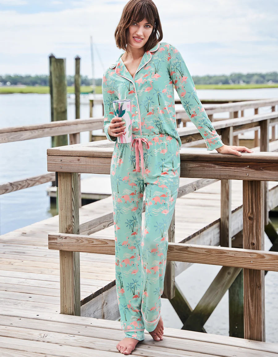Spartina 449 - Pajama Pant Flamingos (Add-On)