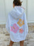 Golden Coast Bloom Embroidered Hoodie - Pearl Grey