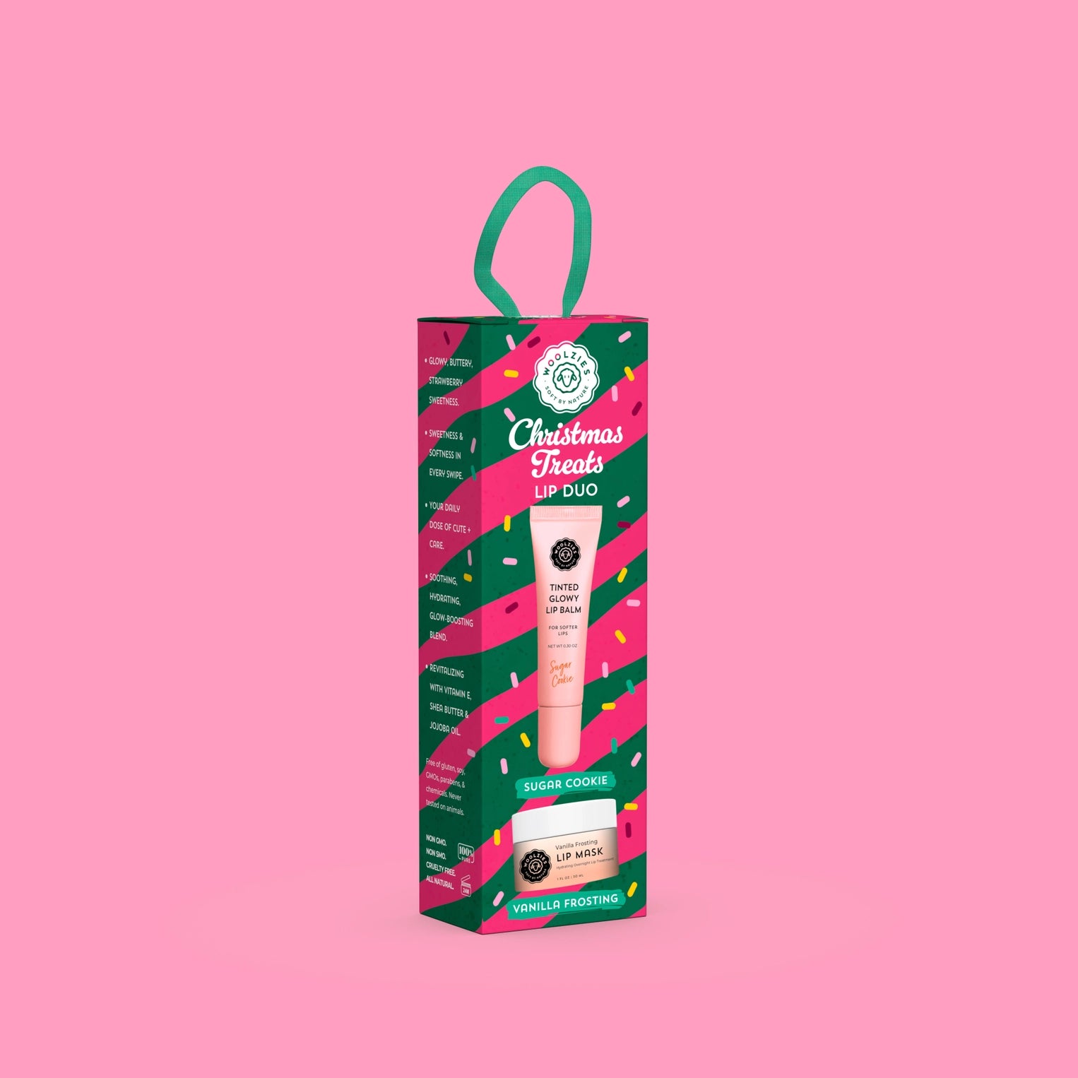 Woolzies - Christmas Treats Holiday Lip Duo – Sugar Cookie + Vanilla