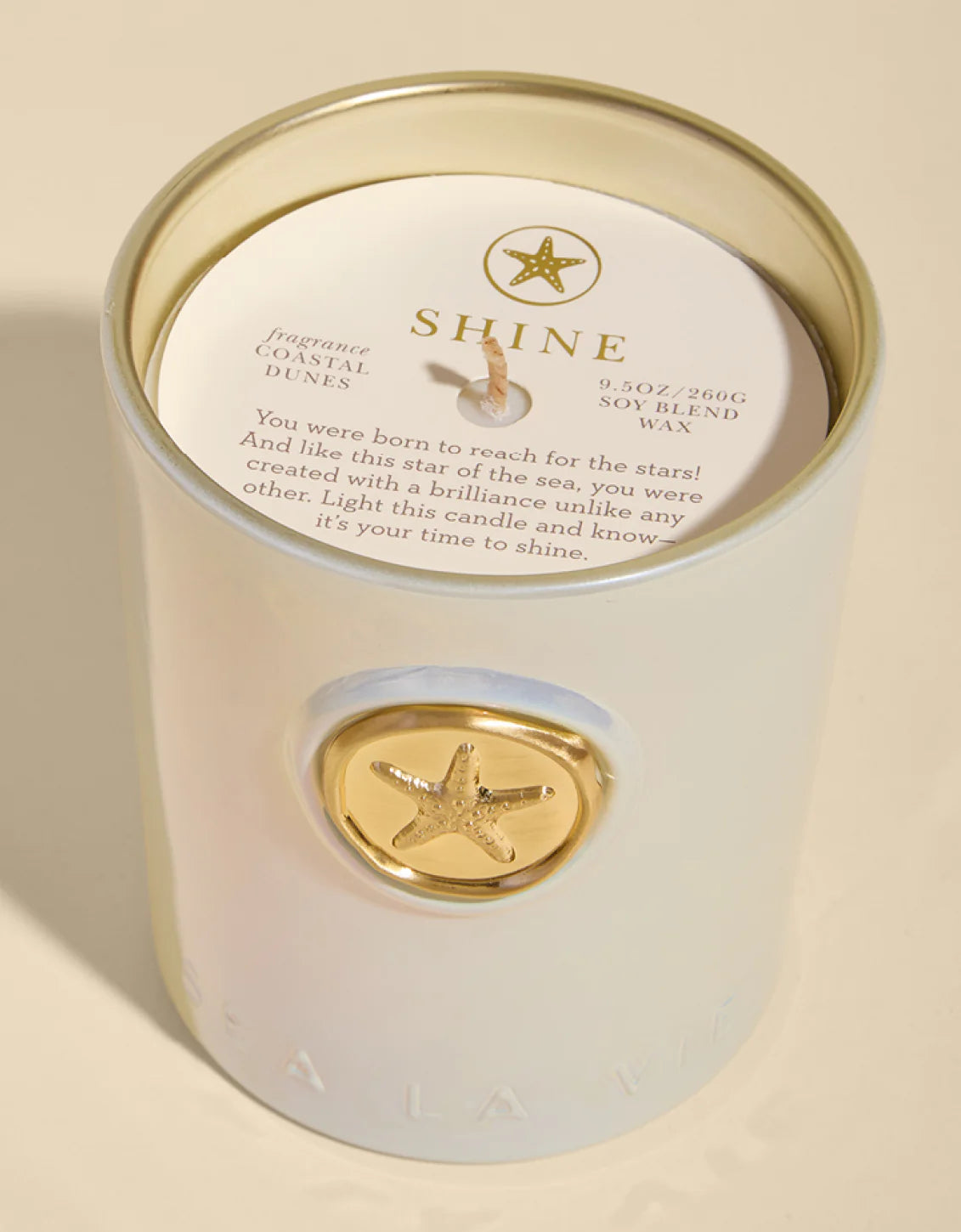 Spartina 449 - Sea La Vie Shine Starfish Candle No. 02