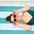 The Darling Effect - Xl Quick-Dry Beach Towel–Sicily Stripes Teal