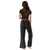 Lotus & Luna - Vintage Black Cotton Cabana Pants