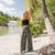 Lotus & Luna - Dark Forest Drawstring Pants