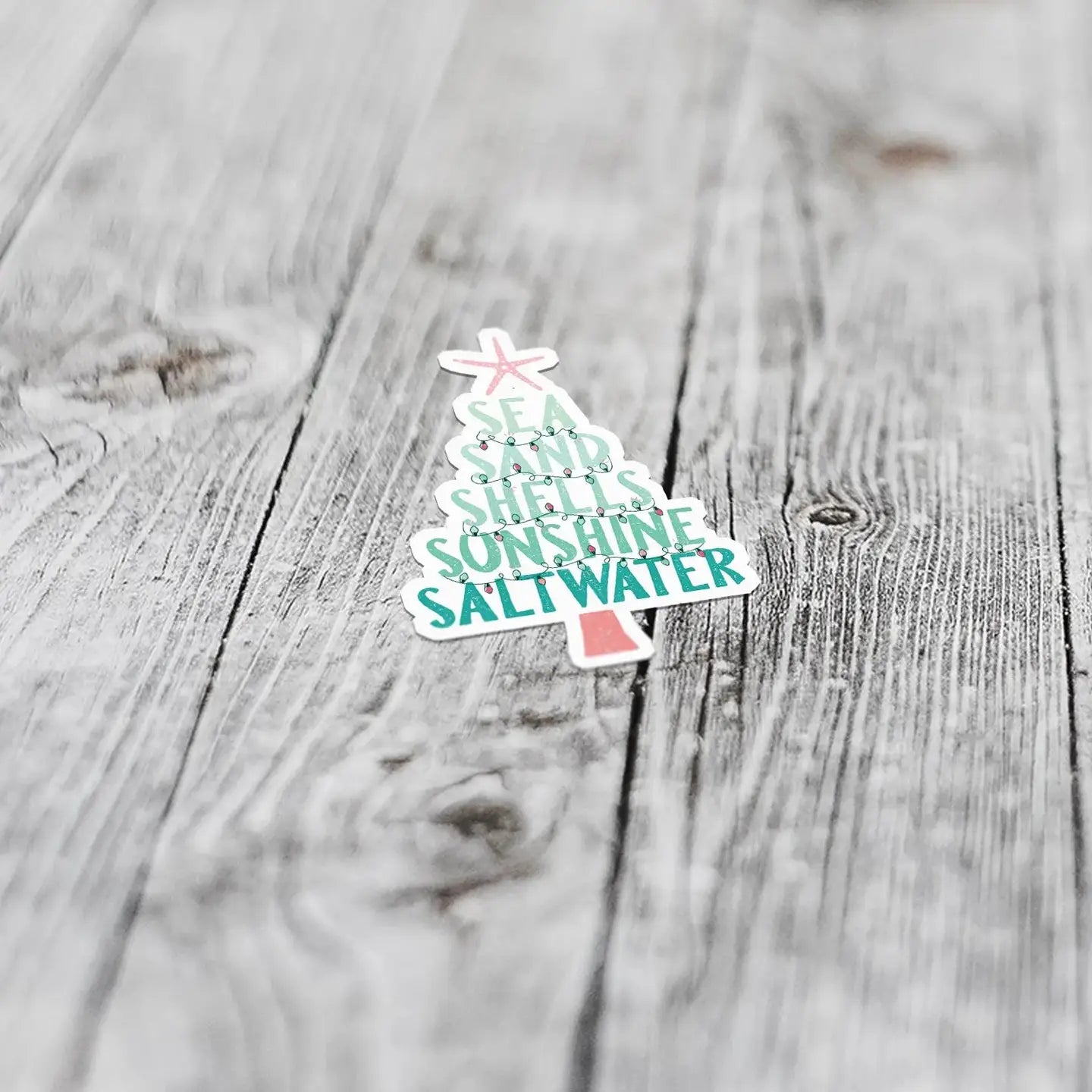Sunshine + Saltwater -Beachy Christmas | Greeting Card