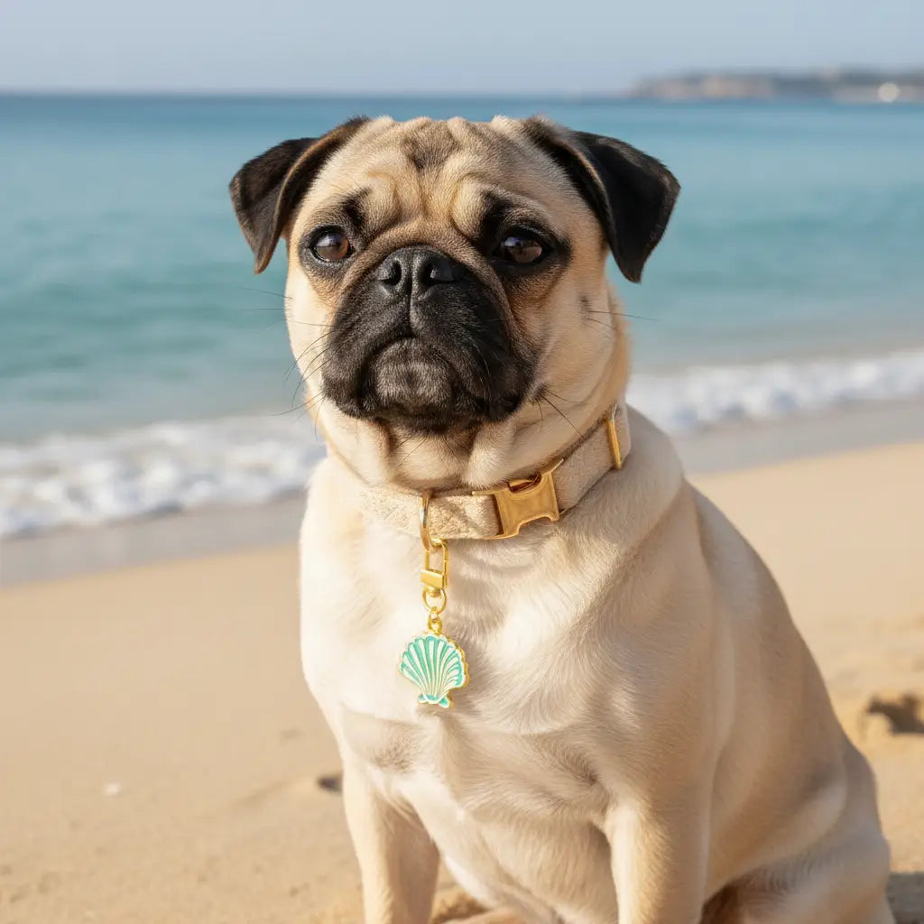 The Darling Effect - Pawfect Collar Charm–Seashell