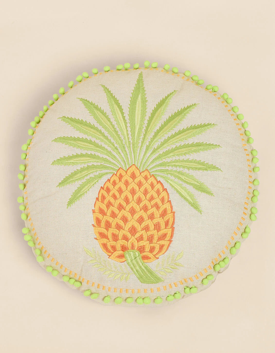 Spartina 449 - Queenie Pineapple Round Pillow