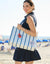 Spartina 449 - Shopper Tote Flagler Resort Wide Stripe