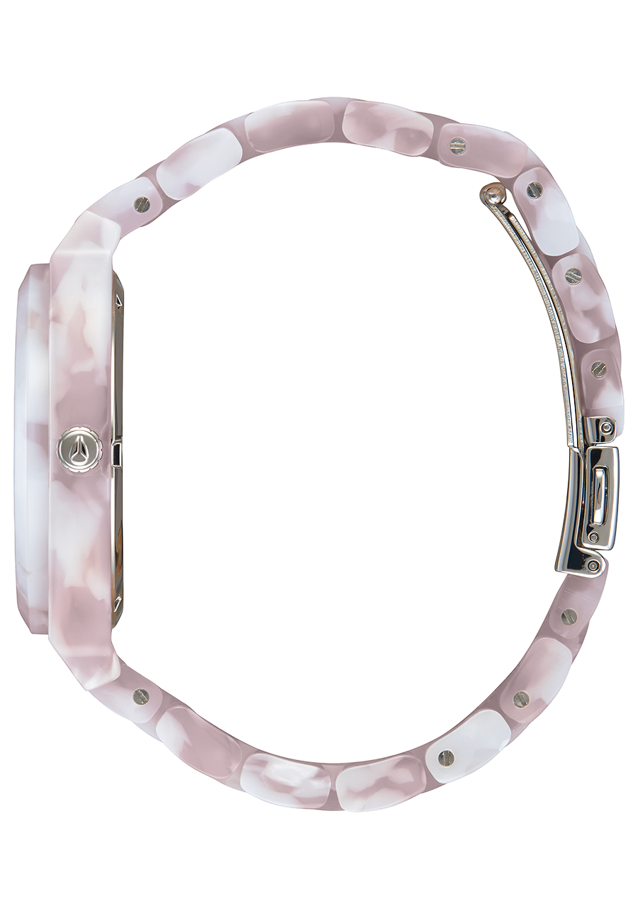 Nixon - Time Teller Acetate - Pink/Silver (N)