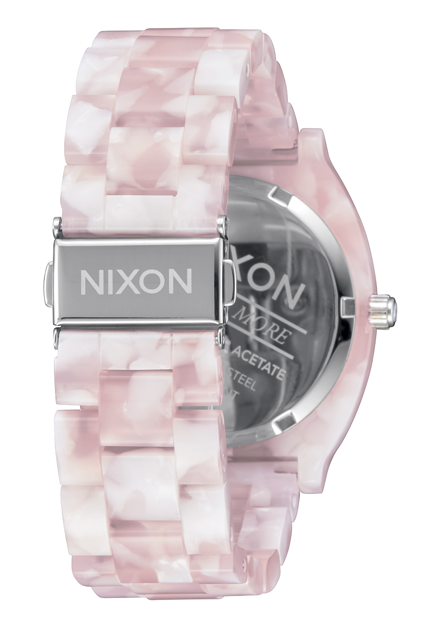 Nixon - Time Teller Acetate - Pink/Silver (N)