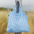 RockFlowerPaper - Sea Urchin Blue Blu Reusable Shopping Bag (Add-On)