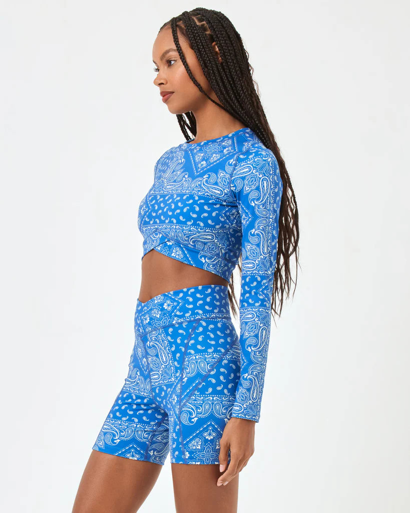 L Space - Printed Carter Bike Short - Bandana (Add-On)