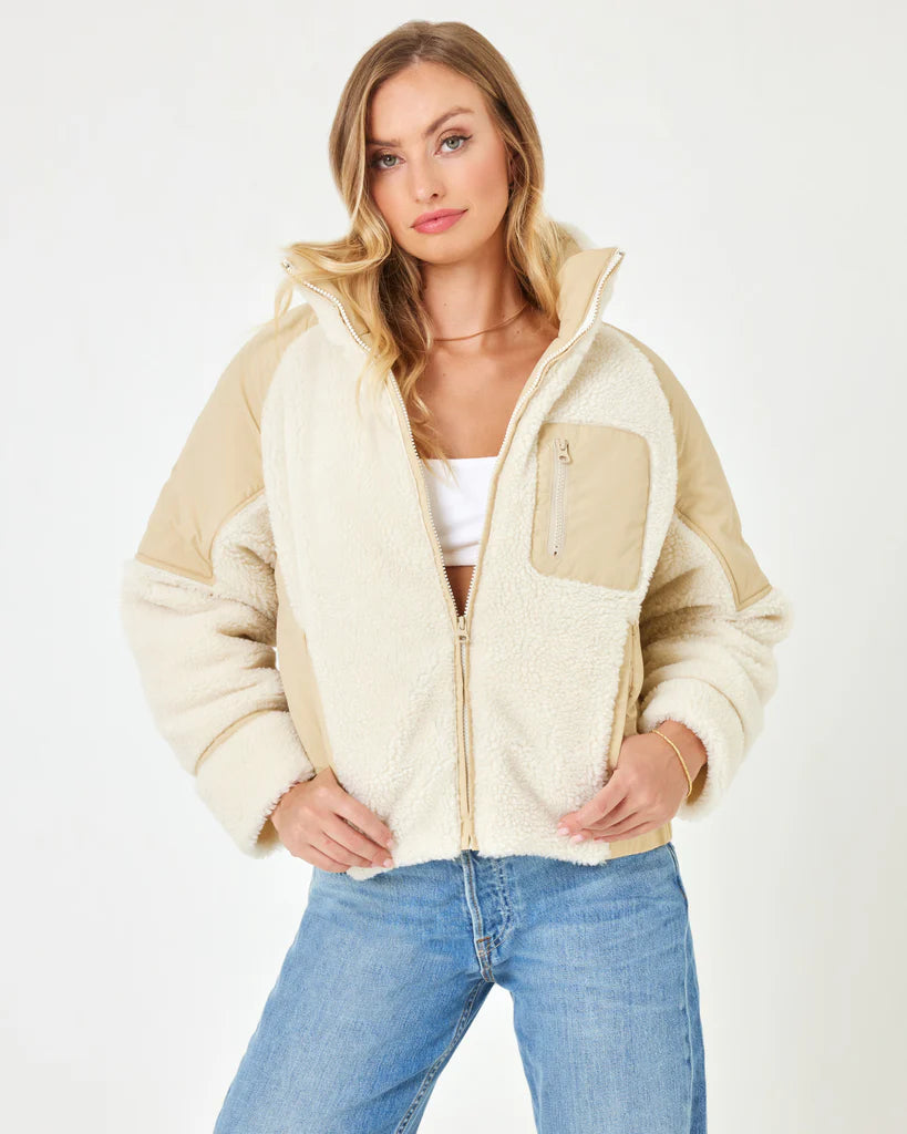 L Space - Base Camp Jacket - Bone (Add-On)