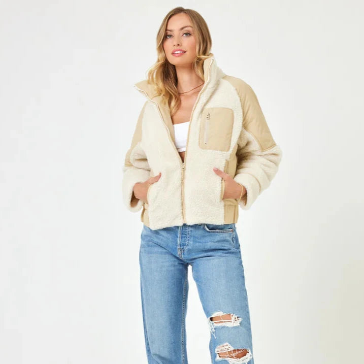 L Space - Base Camp Jacket - Bone (Add-On)