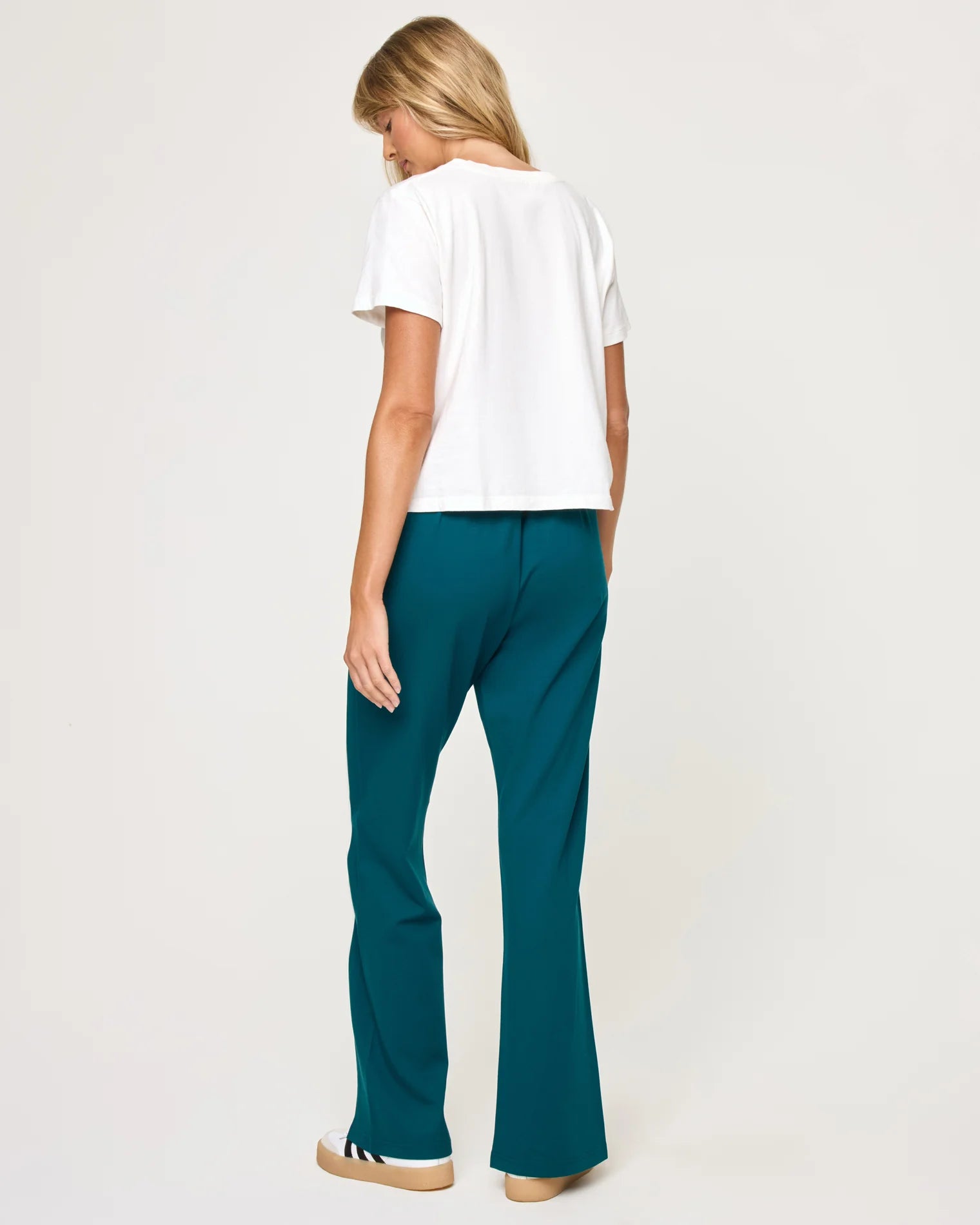 L Space - Back To Back Pant - Deep-Teal-Cream (Add-On)