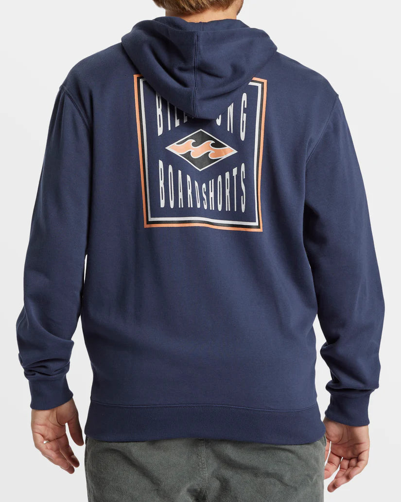 Billabong - Short Sands Zip Hoodie - Dusty Navy (Add-On)