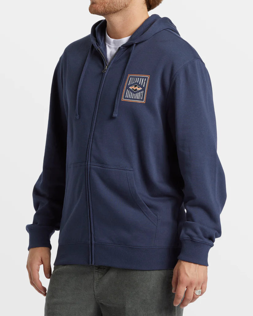 Billabong - Short Sands Zip Hoodie - Dusty Navy (Add-On)