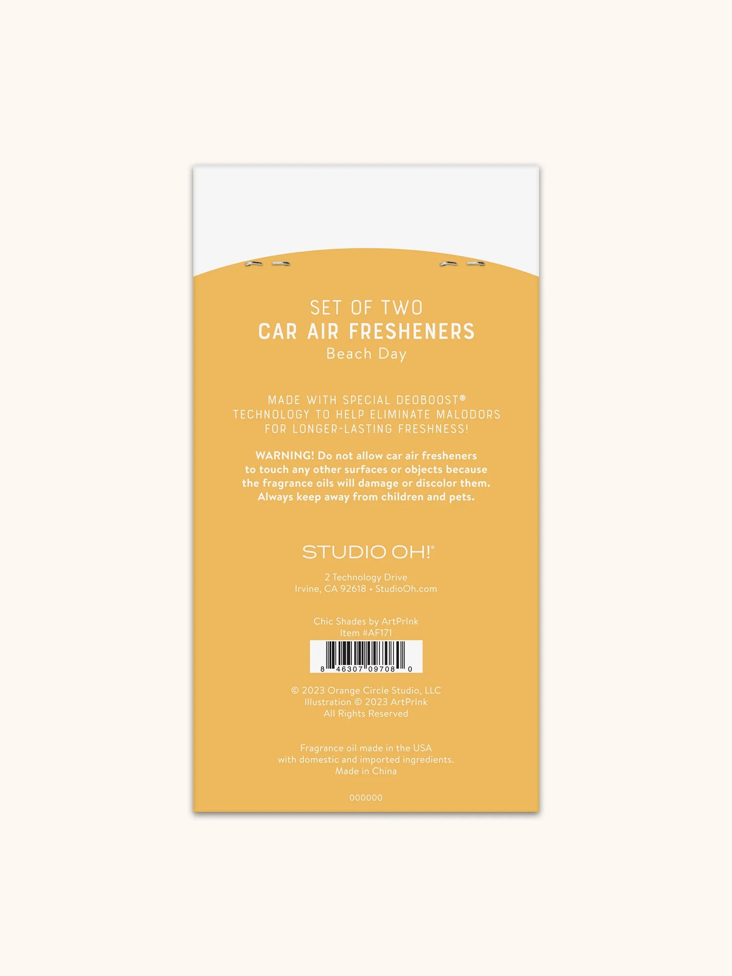 Studio Oh - Chic Shades Car Air Freshener