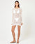 L Space - LSPACE x JVS Arrow Cover-Up Dress - Off White