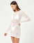 L Space - LSPACE x JVS Arrow Cover-Up Dress - Off White