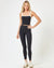 L Space - Sidelines Top - Black-Cream (Add-On)