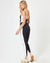 L Space - Sidelines Top - Black-Cream (Add-On)