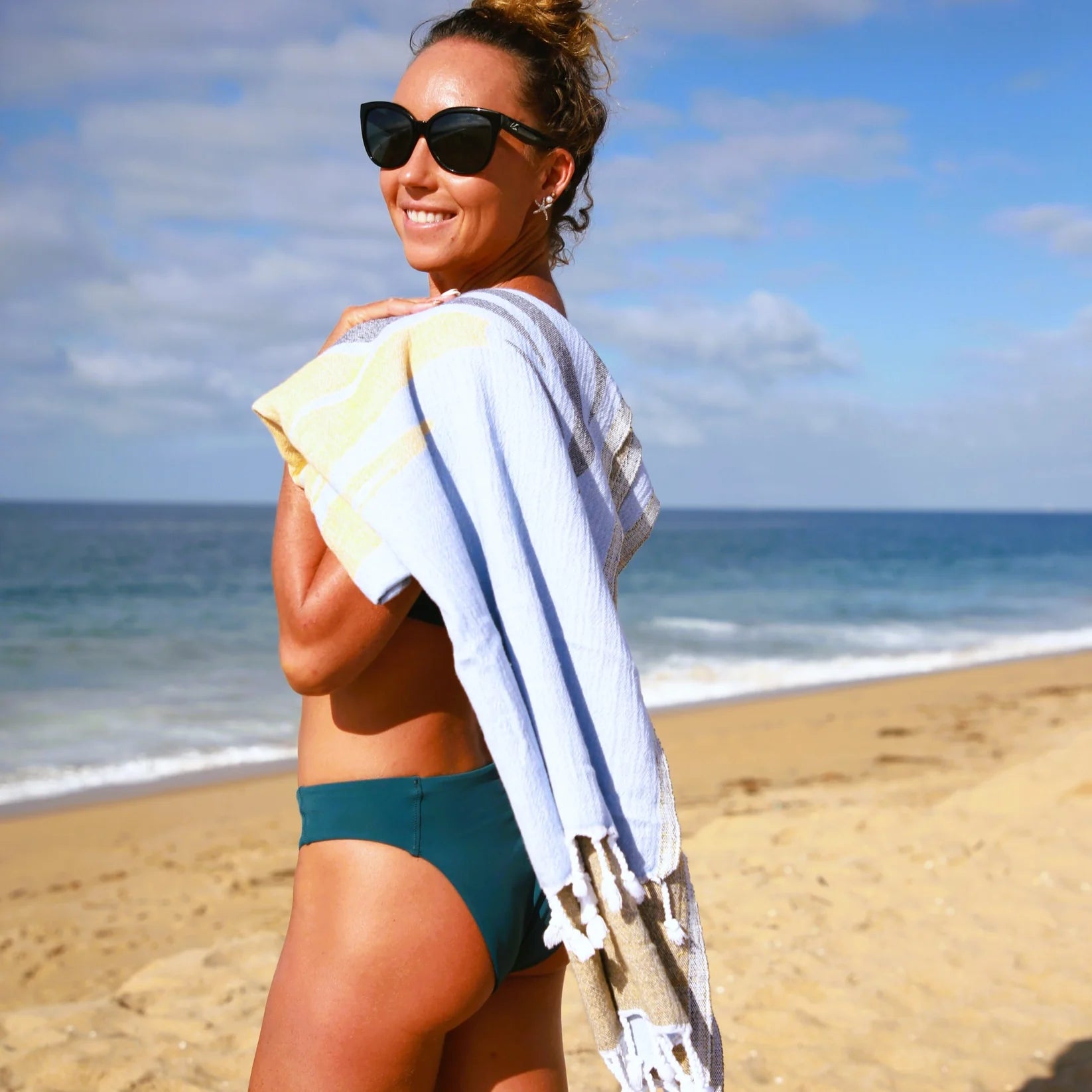 Shaka Love - Wahine Sunset Turkish Towel (Add-On)