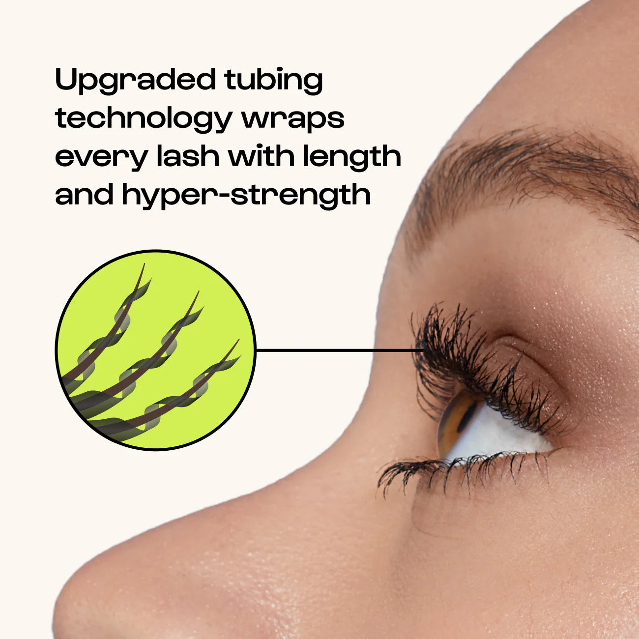 Alleyoop - Go the Distance Lengthening & Strengthening Tubing Mascara - Brown