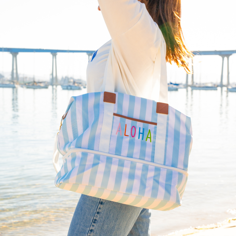 Golden Sun Brand - The Aloha Spirit Convertible Weekender Bag (N+)