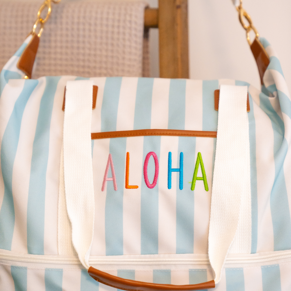 Golden Sun Brand - The Aloha Spirit Convertible Weekender Bag (N+)