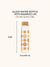Studio Oh - On the Sunny Side Glass Water Bottle with Bamboo Lid