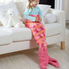 Amore Home - Crochet Mermaid Tail Blanket - Pink (Add-On)