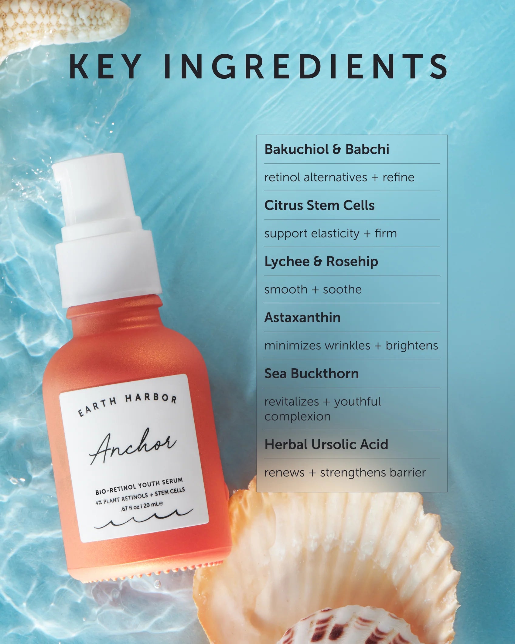 Earth Harbor - Anchor Bio-Retinol Youth Serum - 1 oz